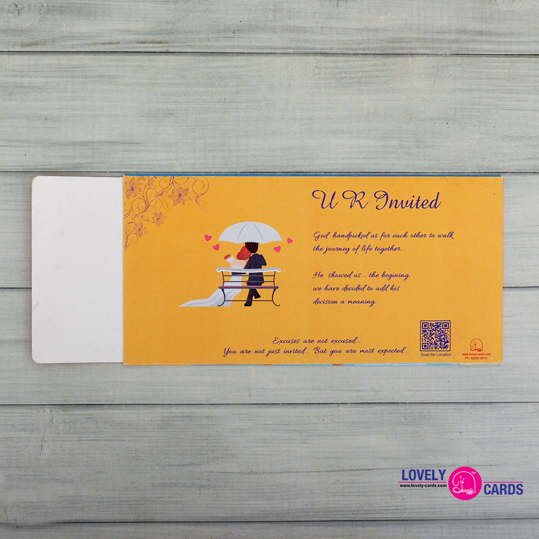 Personalized Wedding Invite-297 — view 3