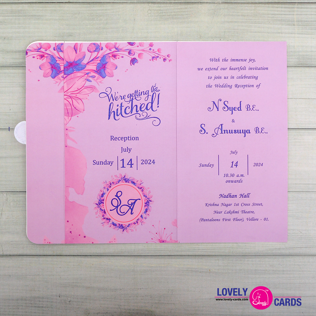 Personalized Wedding Invite-300 — view 2