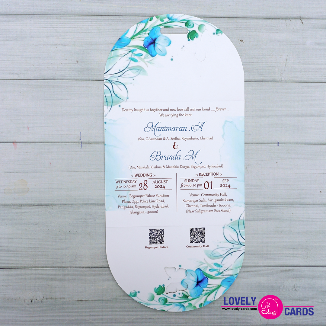 Personalized Wedding Invite-264 — view 2