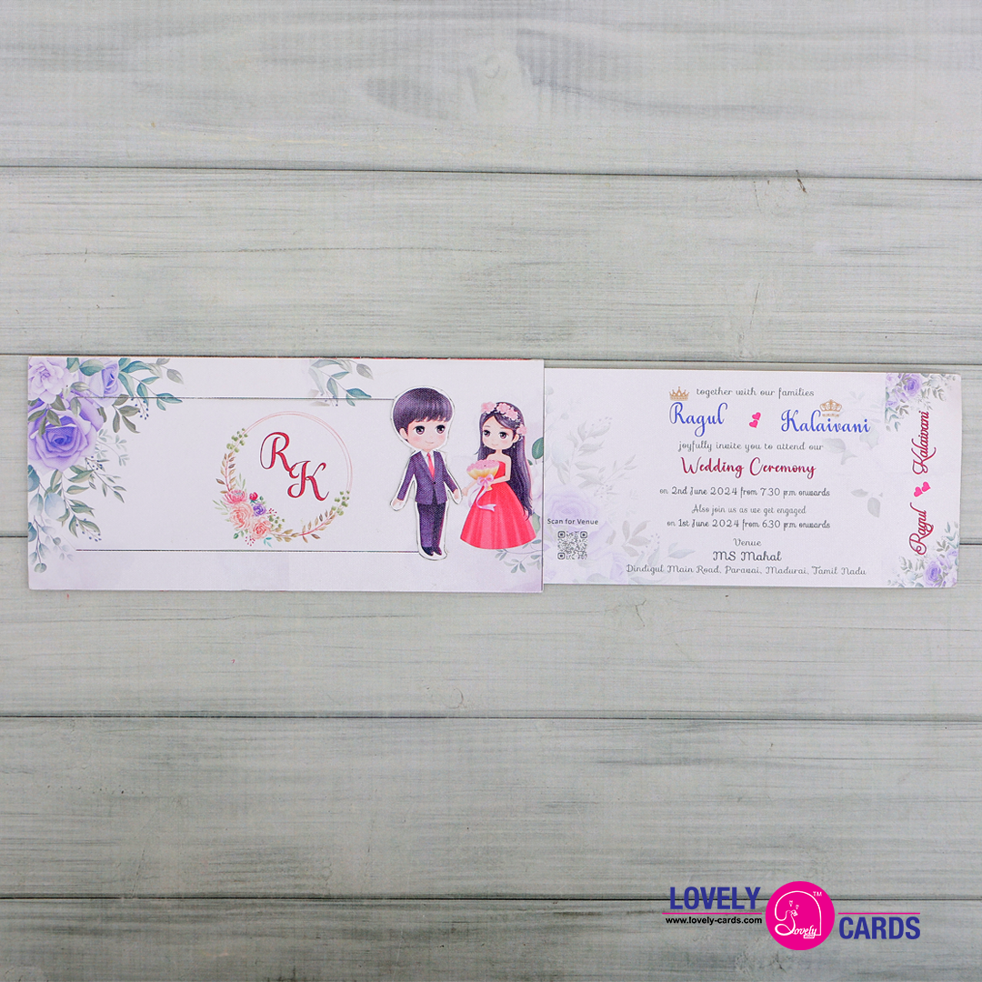 Personalized Wedding Invite-286 — view 2