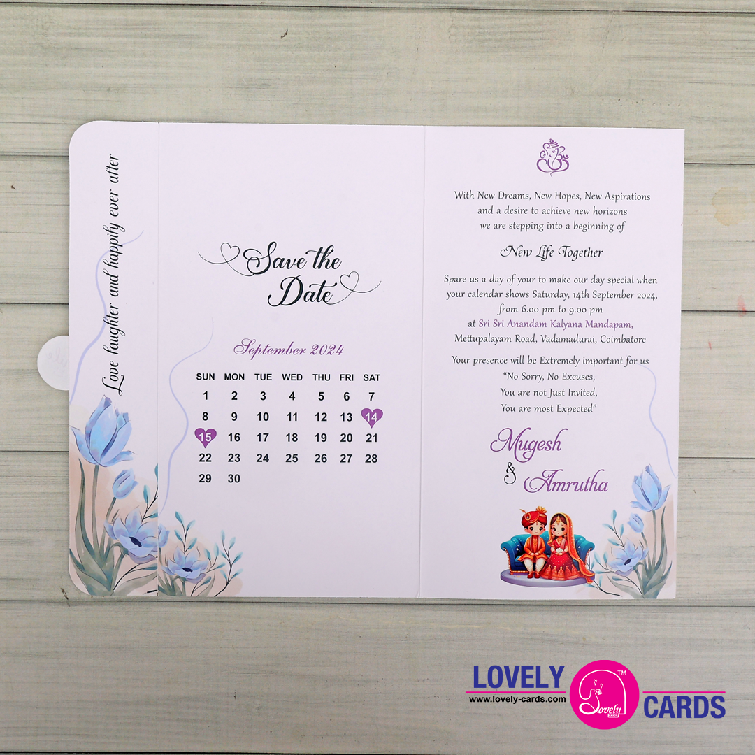 Personalized Wedding Invite-258 — view 2