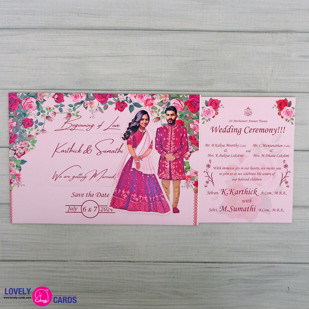 Personalized Wedding Invite-283 — view 2
