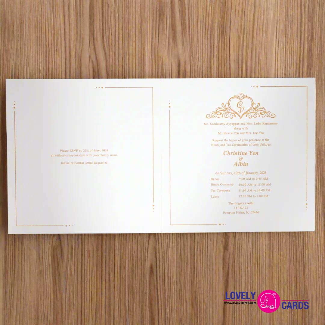 Personalized Wedding Invite-312 — view 3