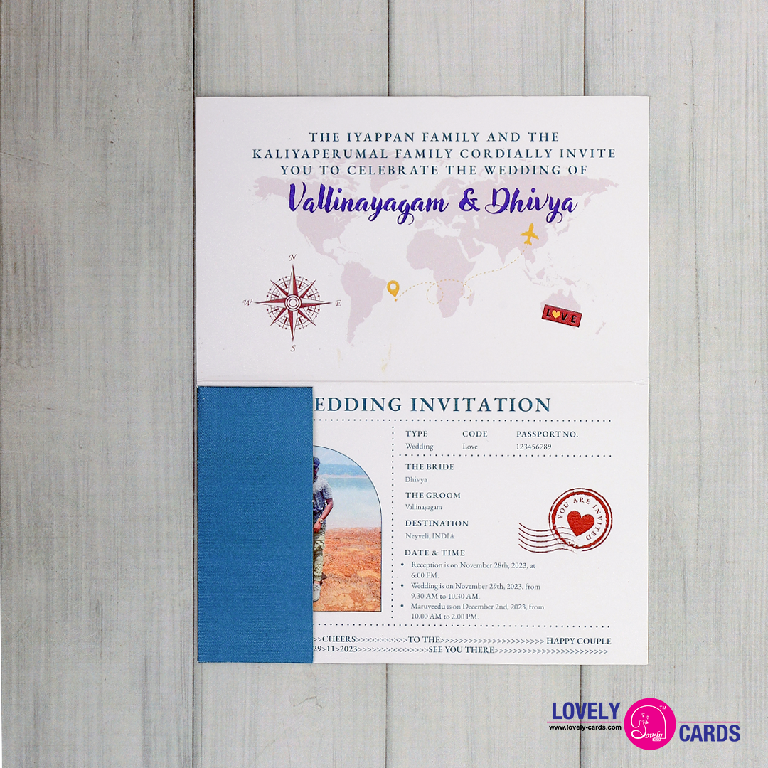 Personalized Wedding Invite-278 — view 2