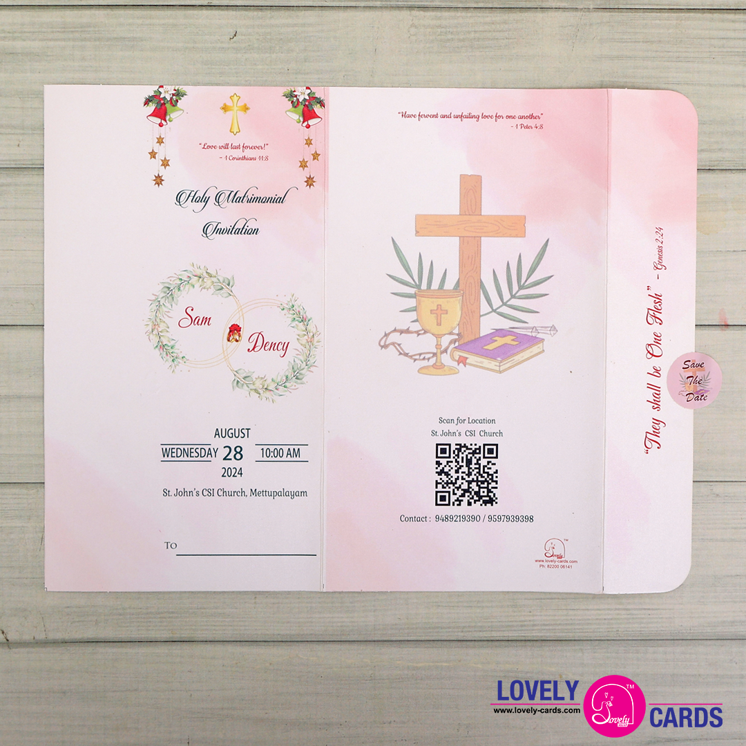 Personalized Wedding Invite-256 — view 3