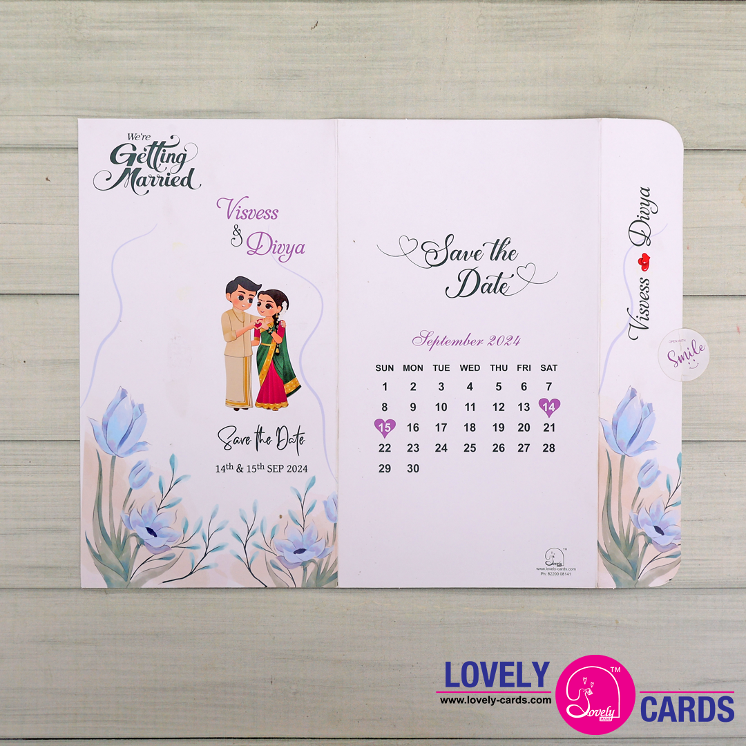 Personalized Wedding Invite-253 — view 2