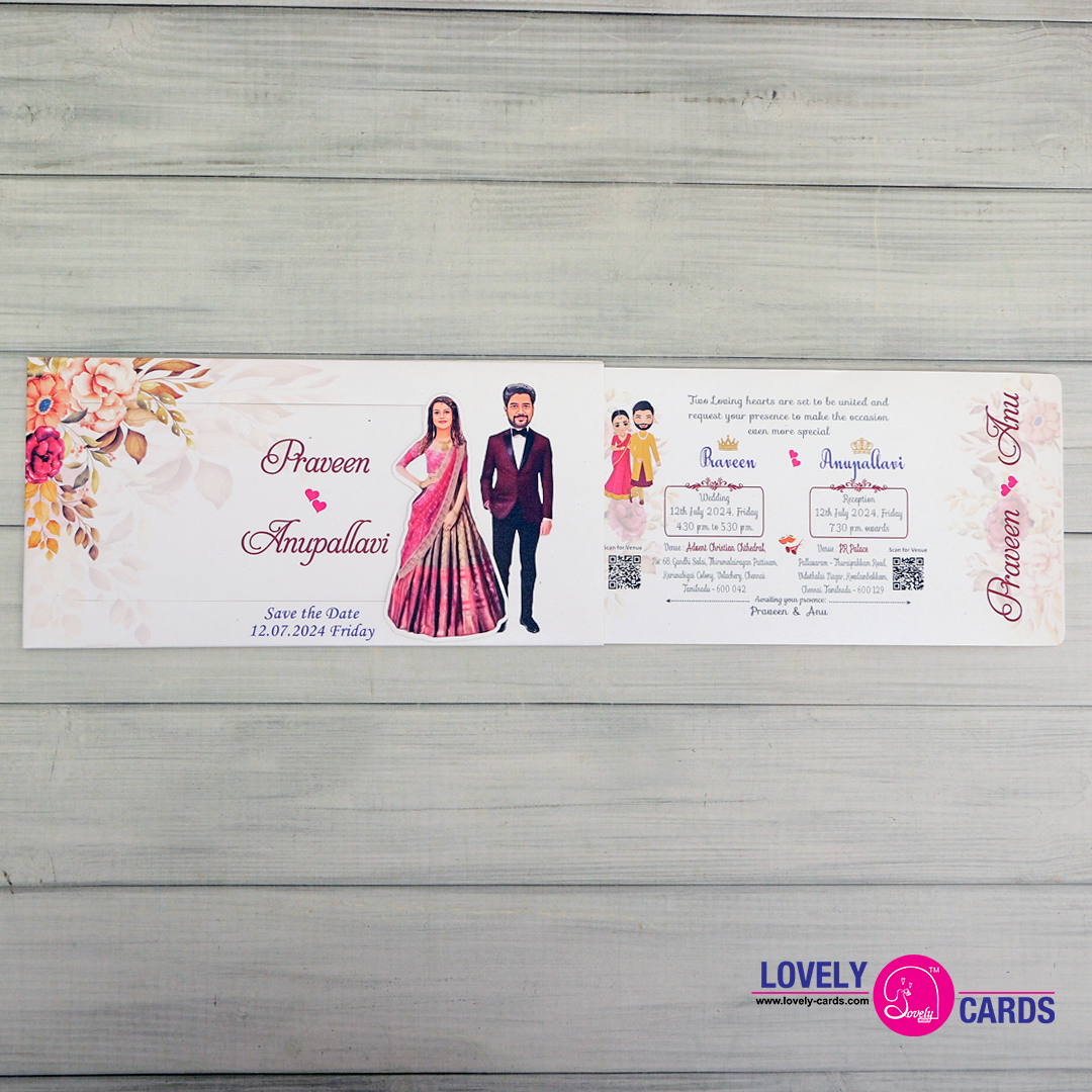 Personalized Wedding Invite-275 — view 2