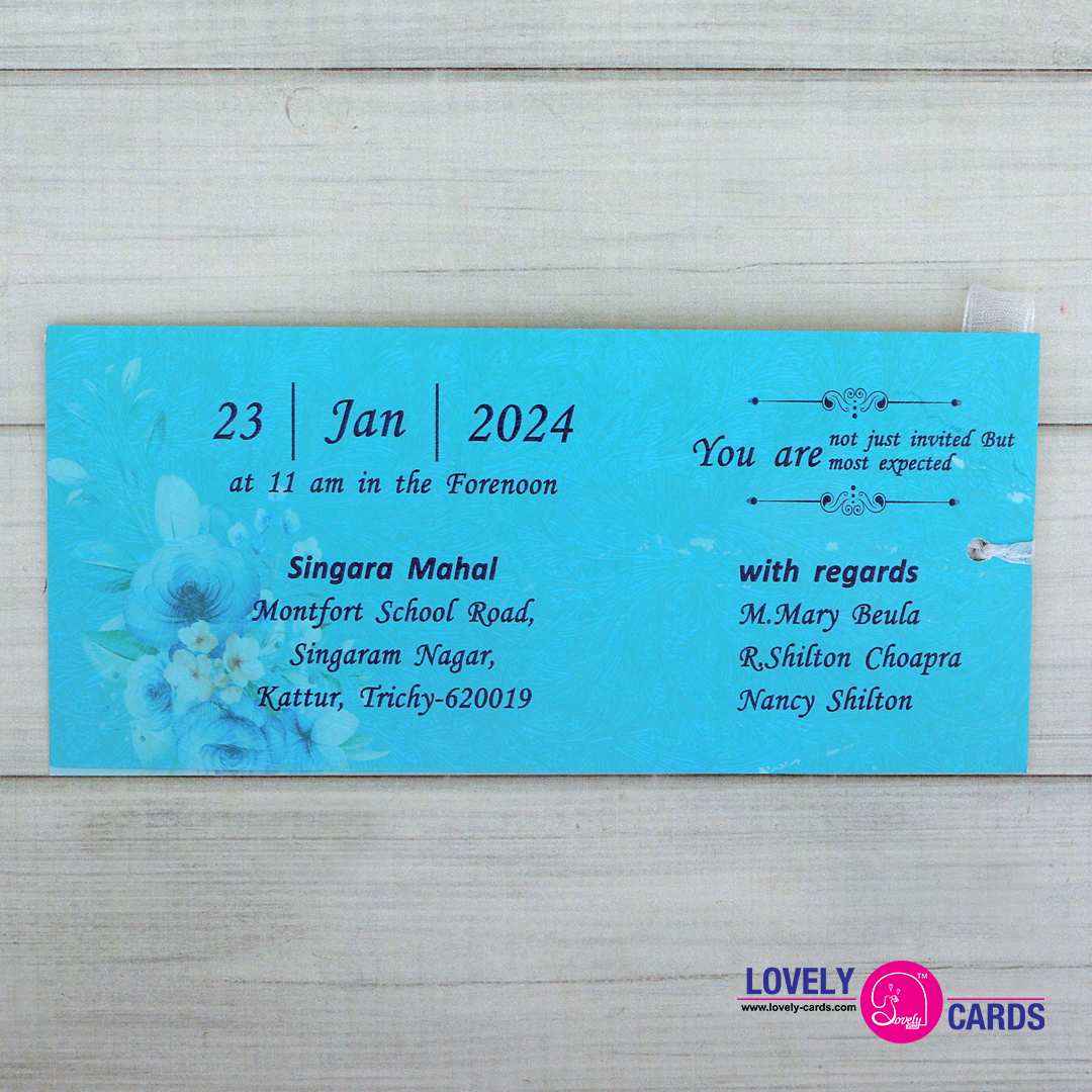 Personalized Wedding Invite-289 — view 3