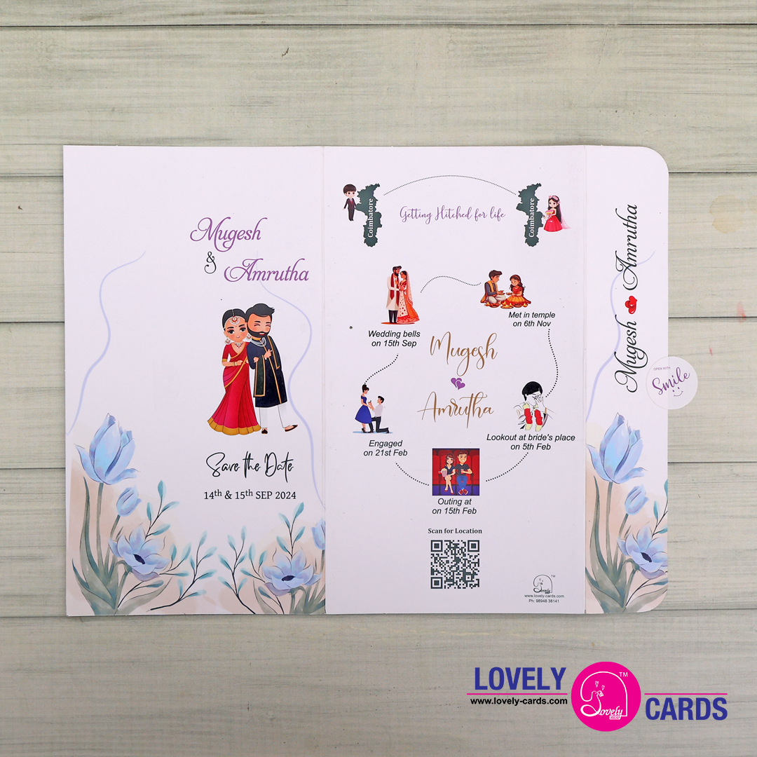 Personalized Wedding Invite-258 — view 3