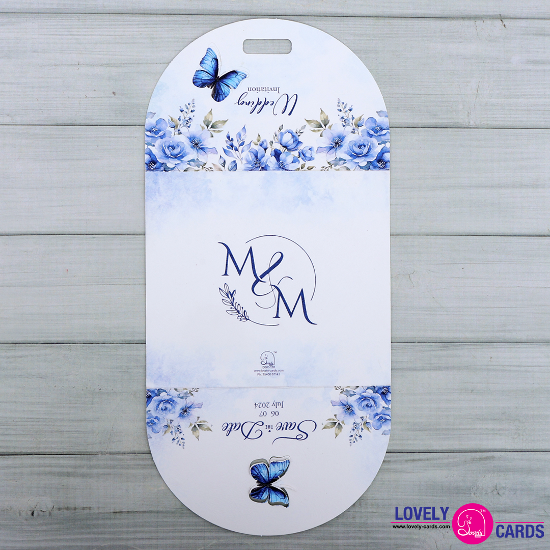 Personalized Wedding Invite-261 — view 3