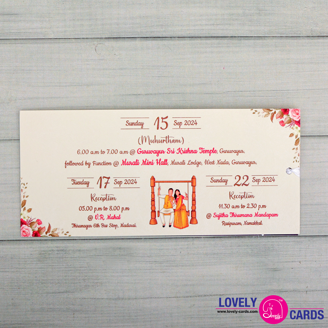Personalized Wedding Invite-288 — view 3