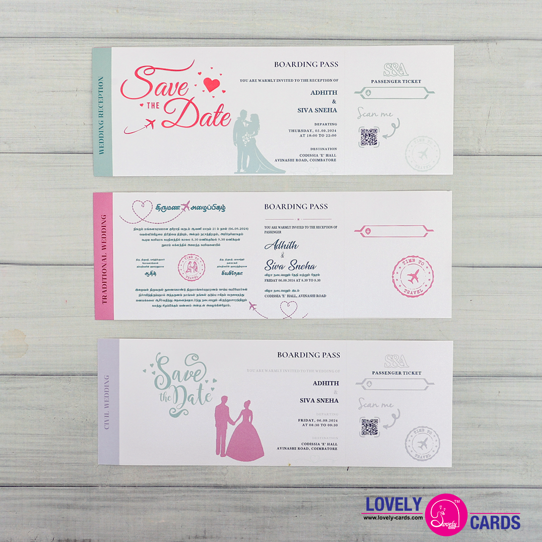 Personalized Wedding Invite-271 — view 3