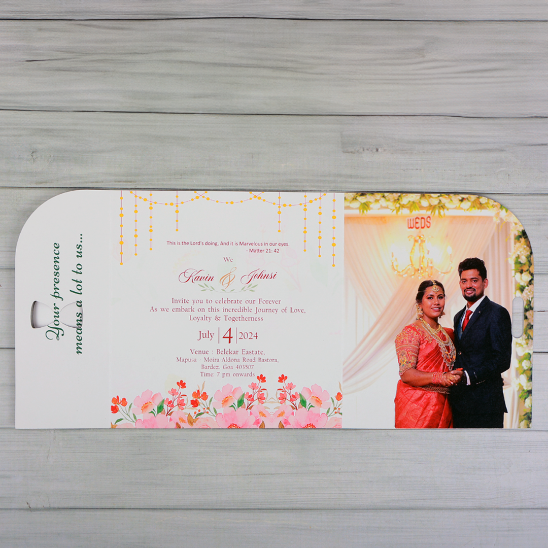Personalized Wedding Invite-307 — view 2
