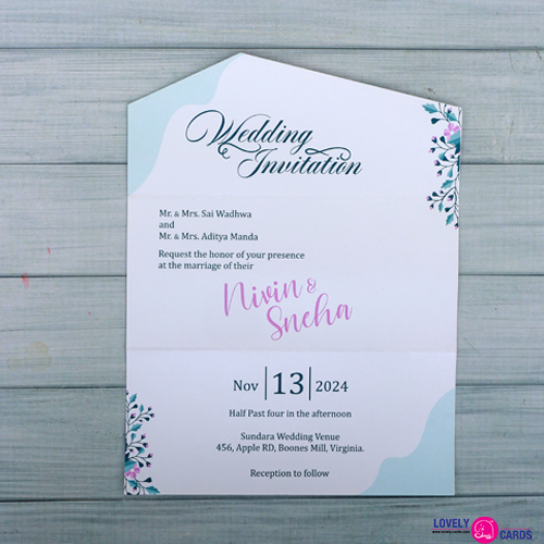 Personalized Wedding Invite-166 — view 2