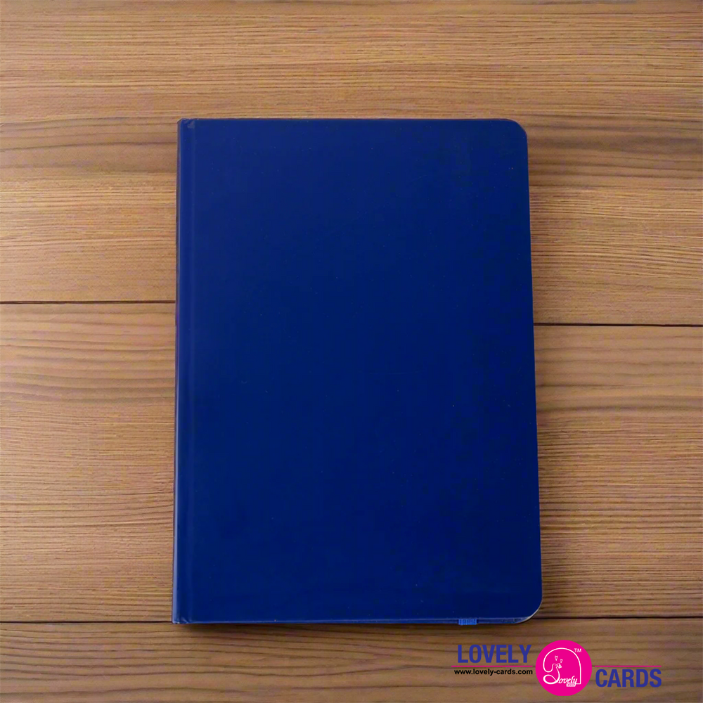 SM 3443-NAVY BLUE NOTEBOOK