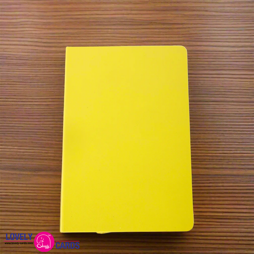 PAD TYPE NOTEBOOK RULED YELLOW