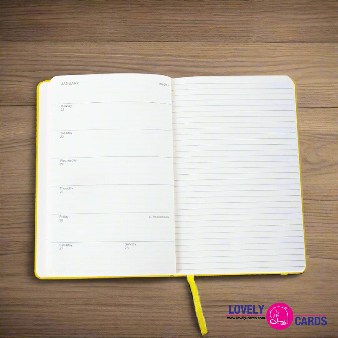 PAD TYPE NOTEBOOK RULED YELLOW — view 2