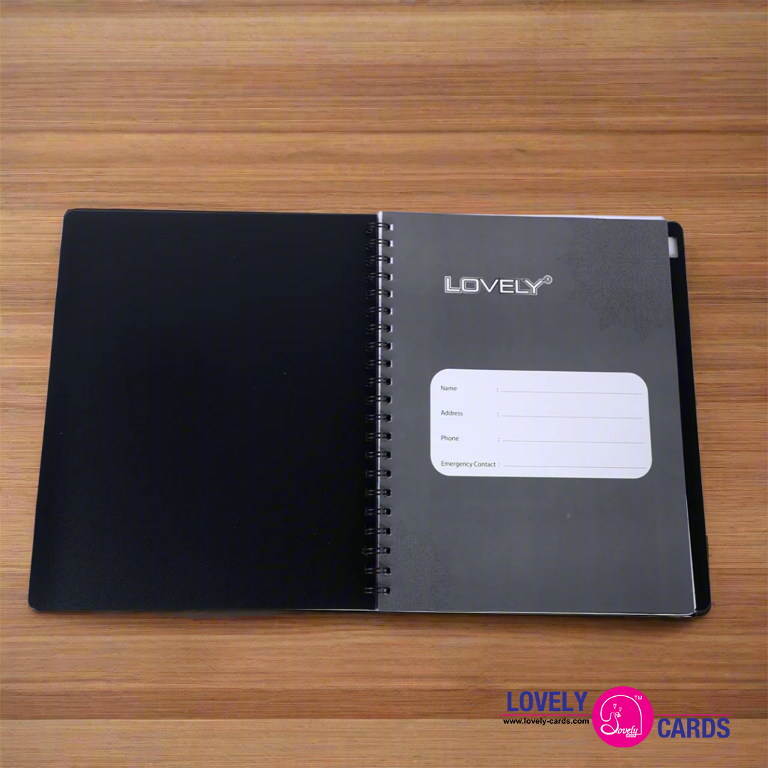 1-SUBJECT A4 PP WIRE-O NOTEBOOK — view 2