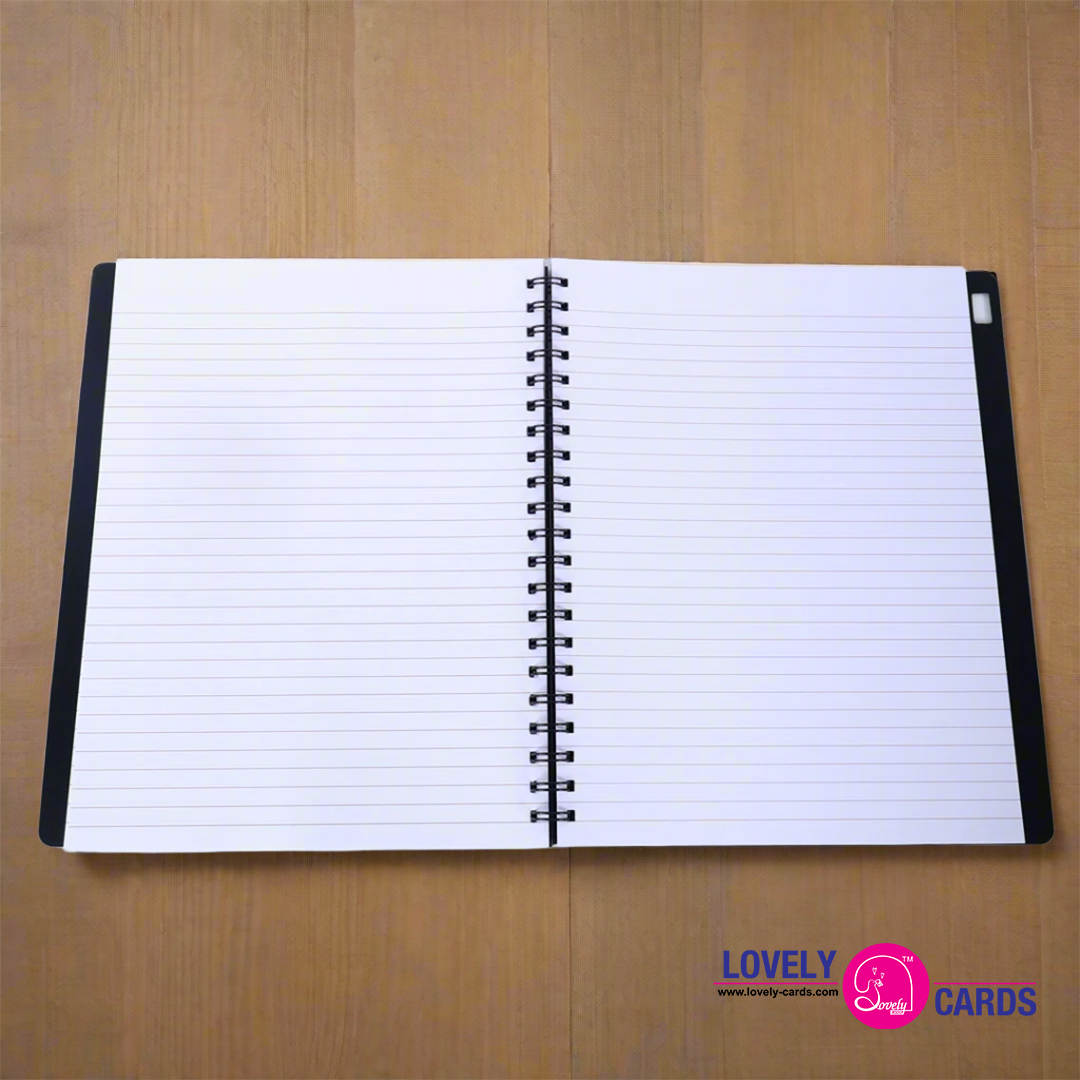 1-SUBJECT A4 PP WIRE-O NOTEBOOK — view 3