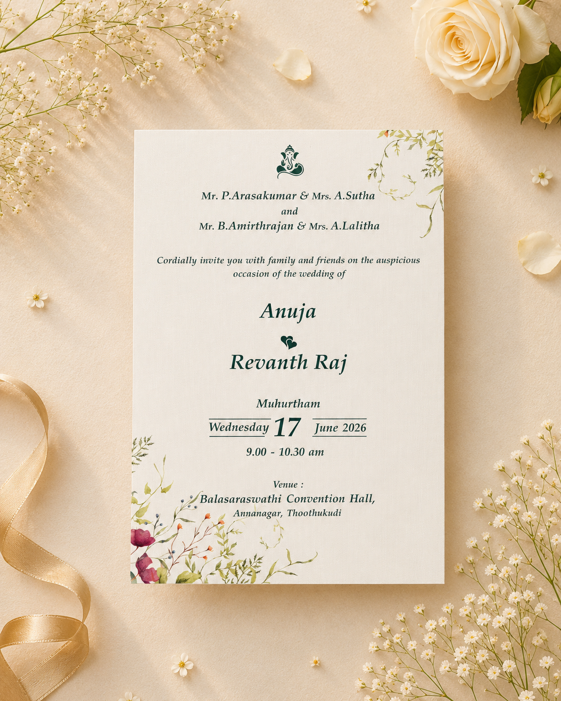 Personalized Wedding Invite-367