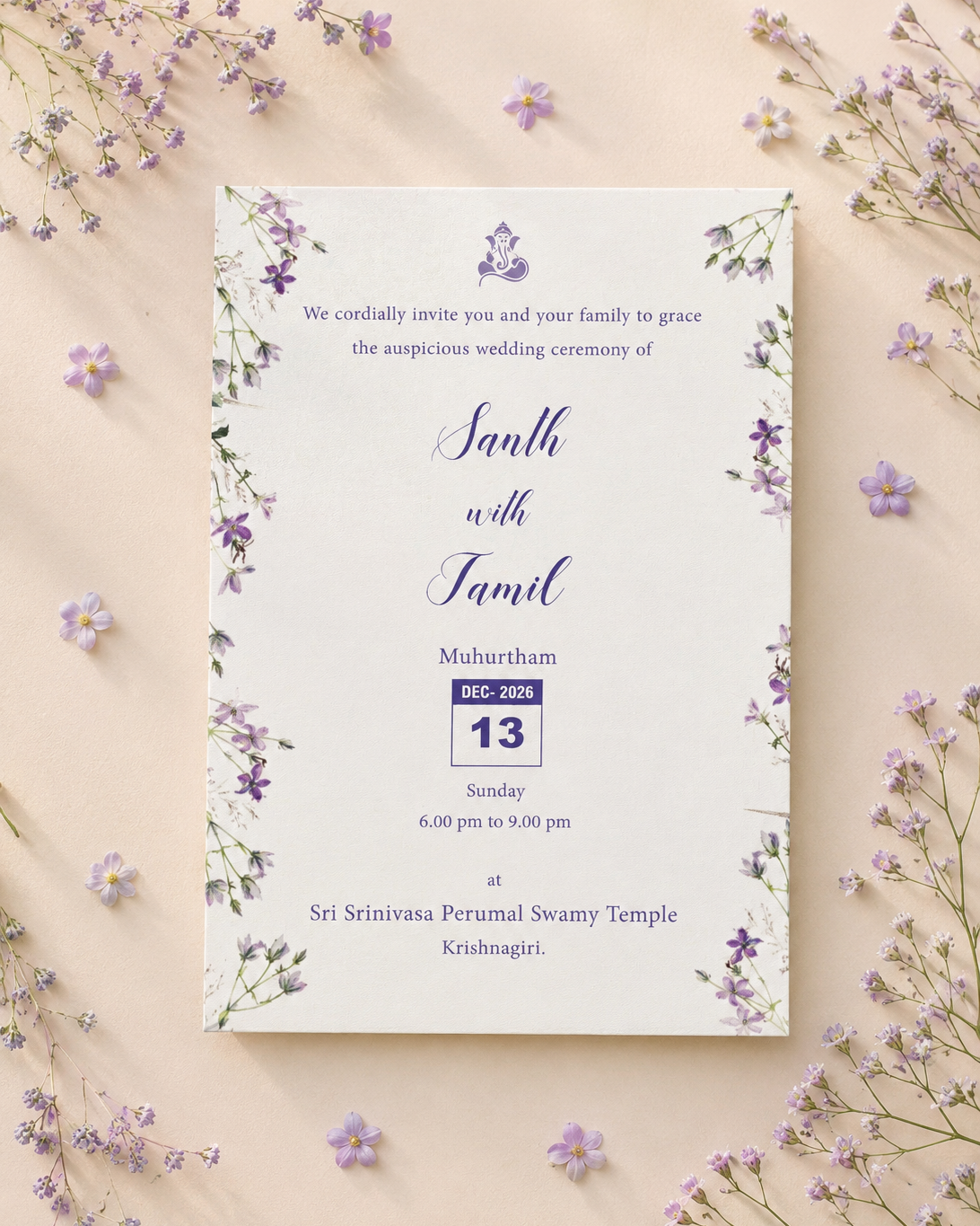 Personalized Wedding Invite-369