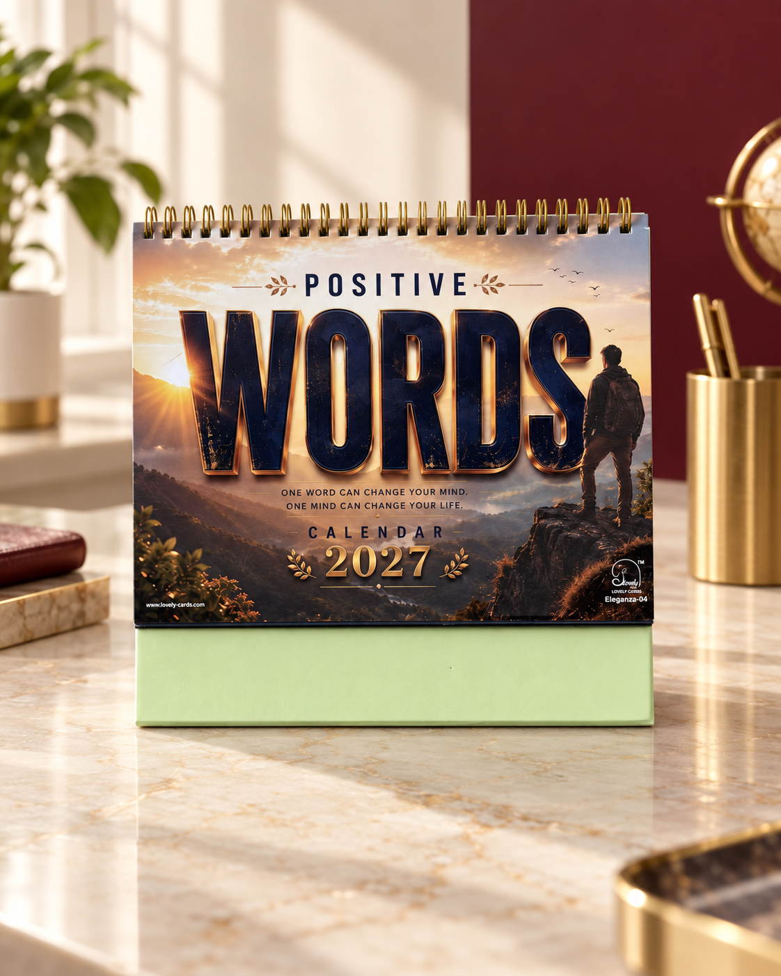 Eleganza 04 Table Calendar 2027