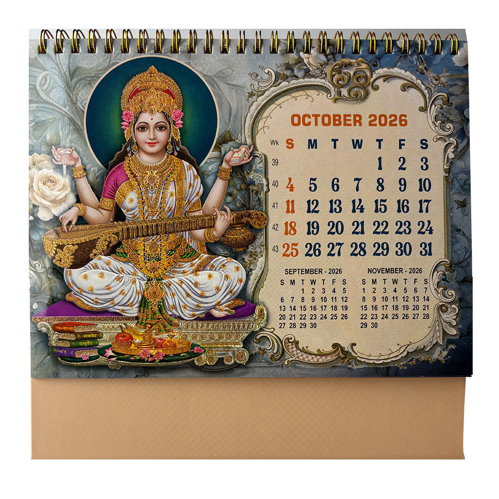 
                  
                    Eleganza 01 Table Calendar 2026
                  
                