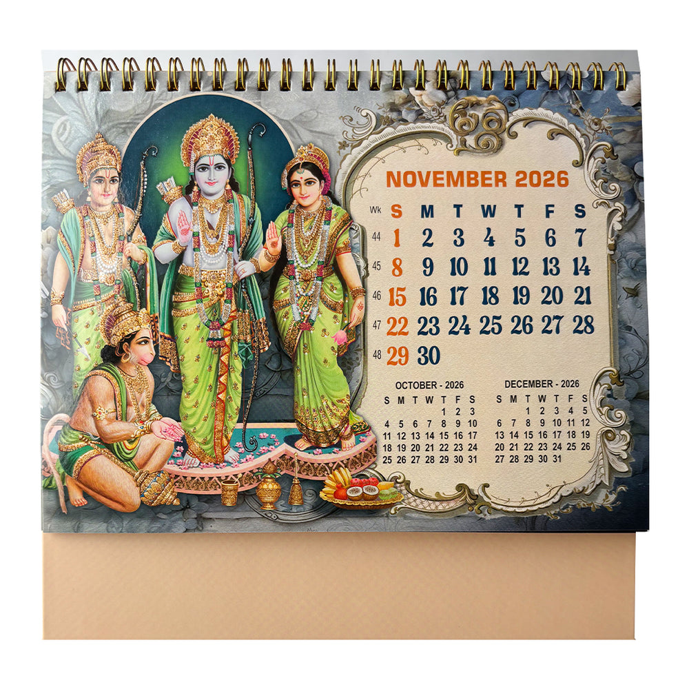 
                  
                    Eleganza 01 Table Calendar 2026
                  
                