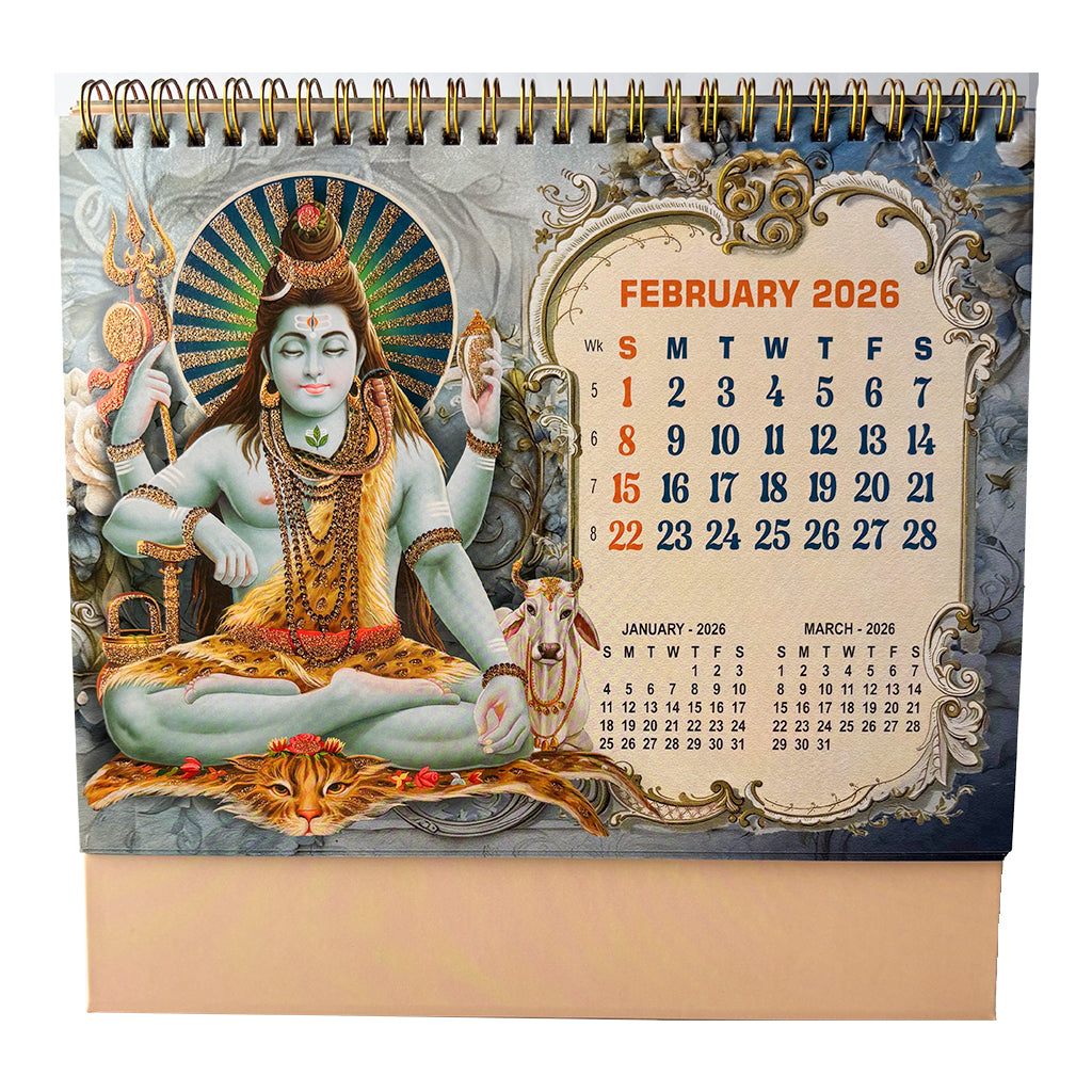 Eleganza 01 Table Calendar 2026 — view 3