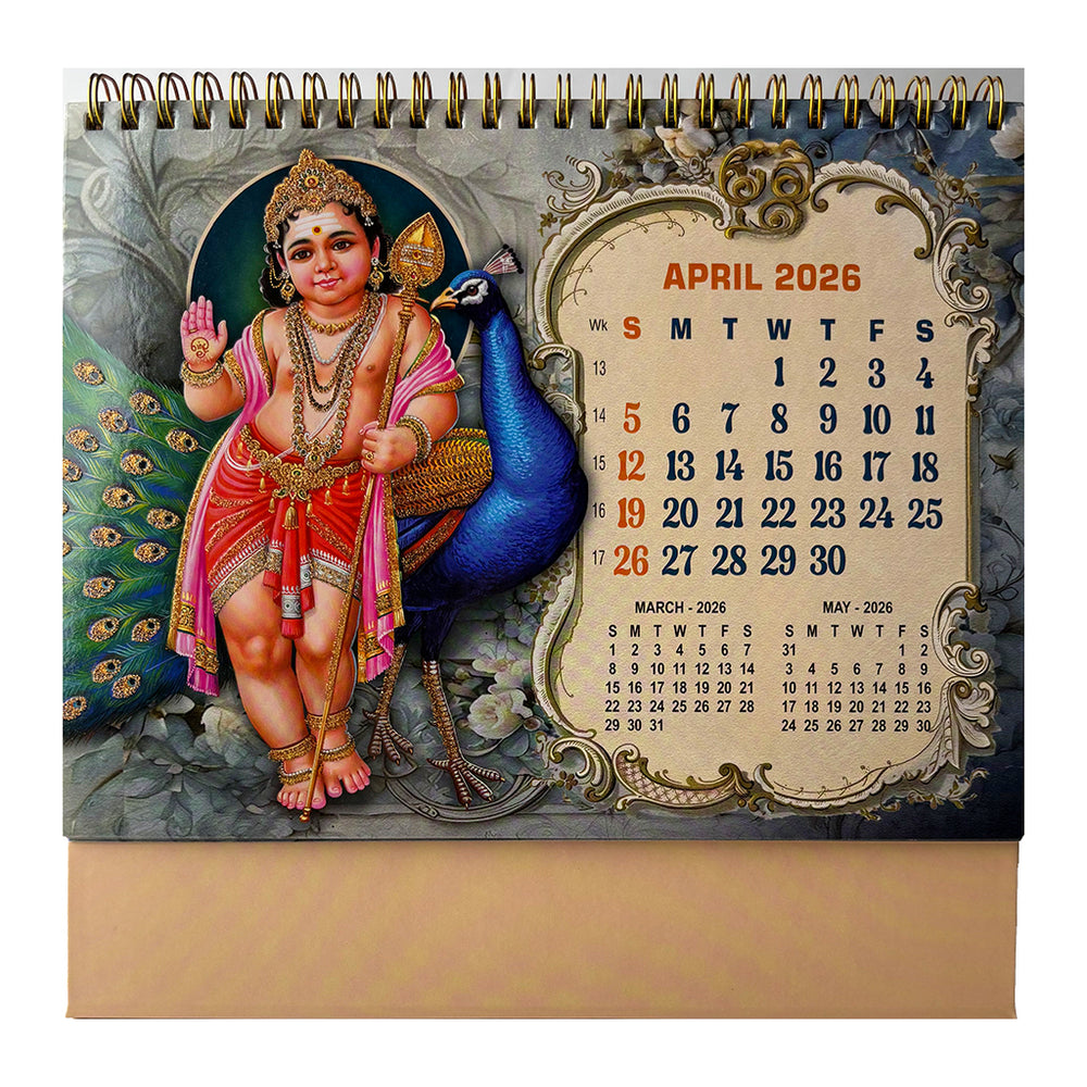 
                  
                    Eleganza 01 Table Calendar 2026
                  
                