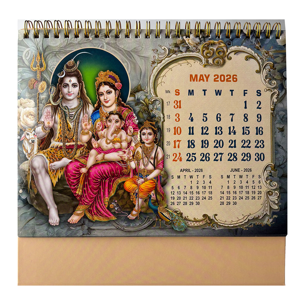 Eleganza 01 Table Calendar 2026 — view 6