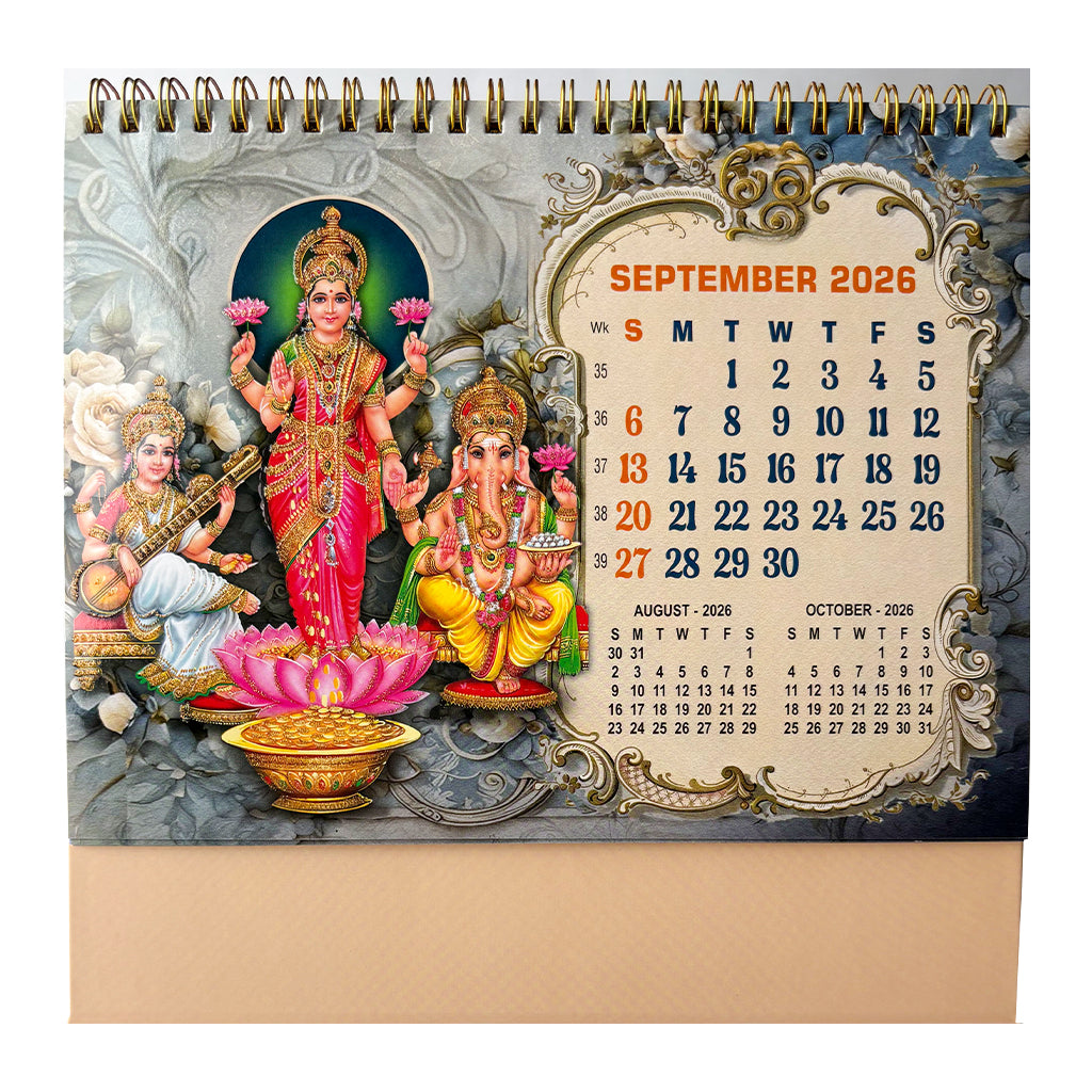 Eleganza 01 Table Calendar 2026 — view 10