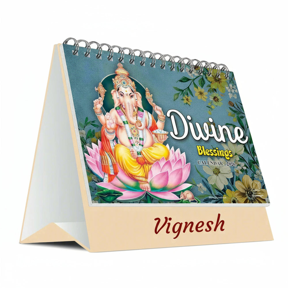 Eleganza 01 Table Calendar 2026