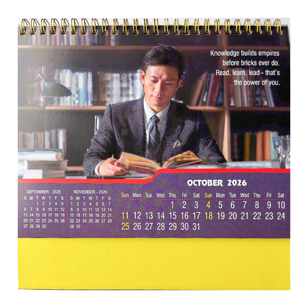 Eleganza 02 Table Calendar 2026 — view 11