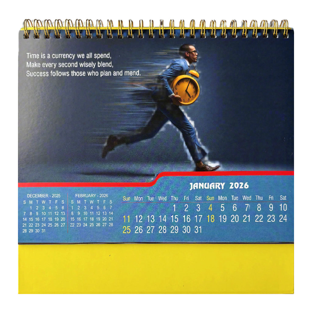 Eleganza 02 Table Calendar 2026 — view 2