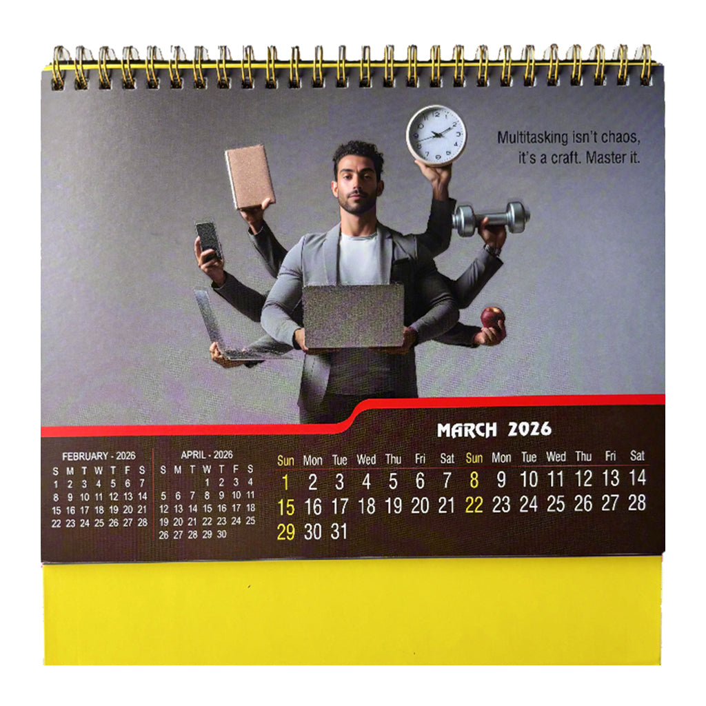 Eleganza 02 Table Calendar 2026 — view 4