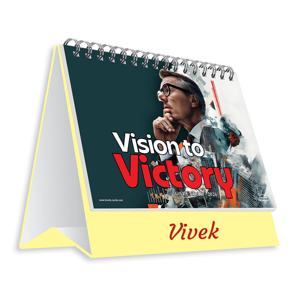 Eleganza 02 Table Calendar 2026