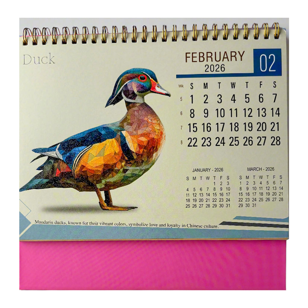 Eleganza 03 Table Calendar 2026 — view 3
