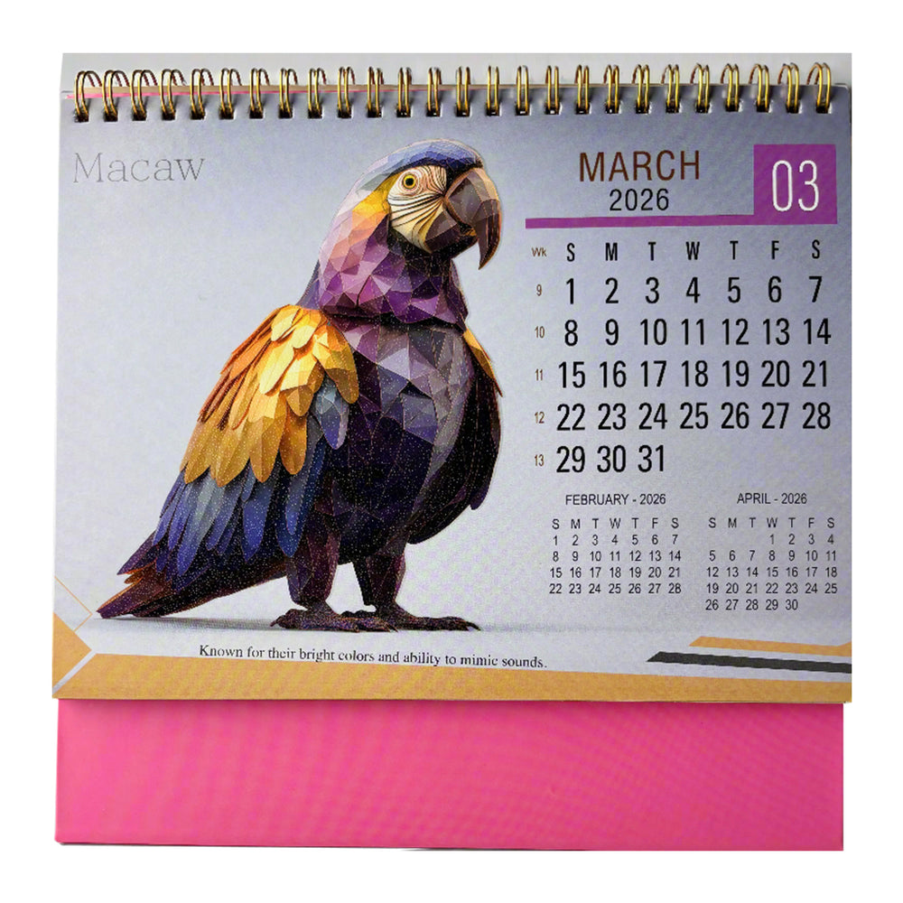 
                  
                    Eleganza 03 Table Calendar 2026
                  
                