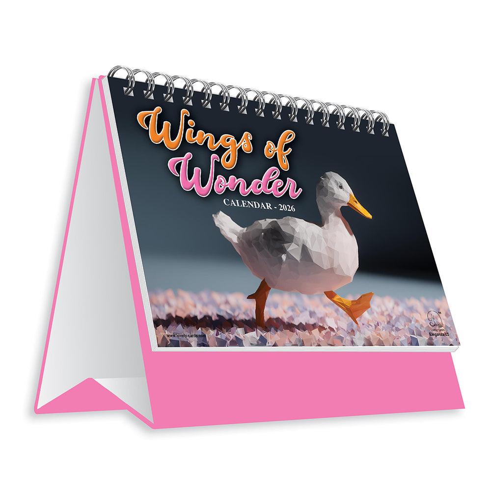 Eleganza 03 Table Calendar 2026