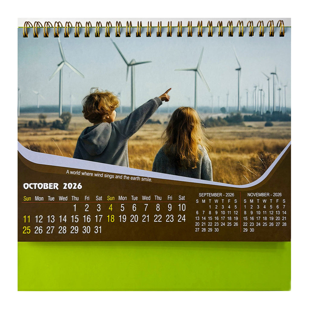 Eleganza 04 Table Calendar 2026 — view 11