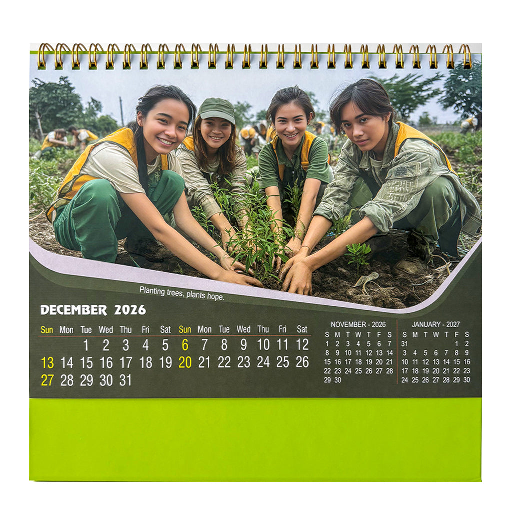 Eleganza 04 Table Calendar 2026 — view 13