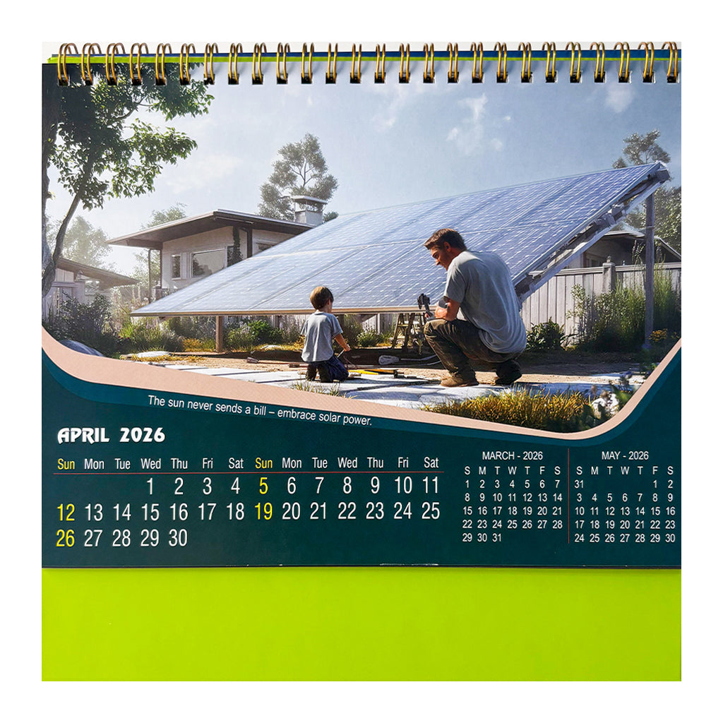 Eleganza 04 Table Calendar 2026 — view 5