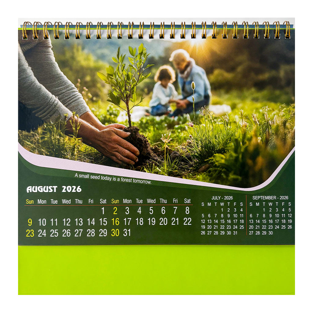 Eleganza 04 Table Calendar 2026 — view 9