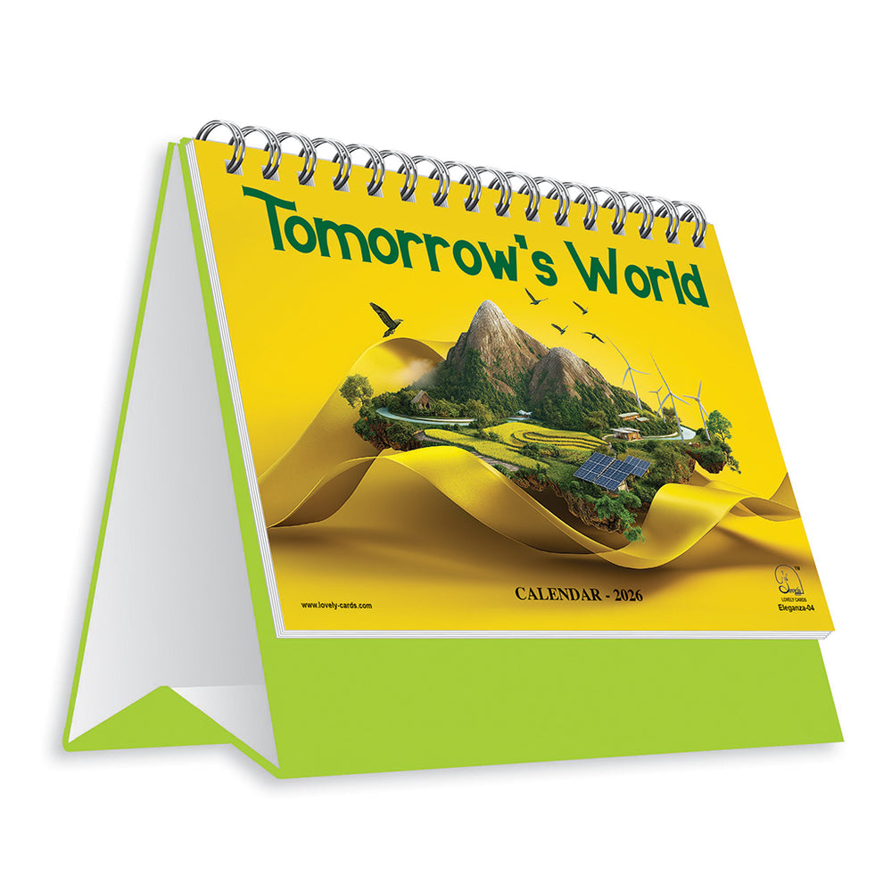 Eleganza 04 Table Calendar 2026