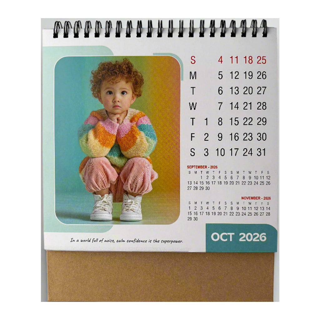 Epitome 02 Table Calendar 2026 — view 5