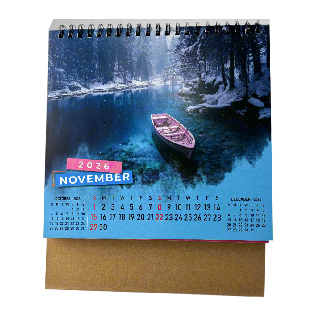 Epitome 01 Table Calendar 2026 — view 12