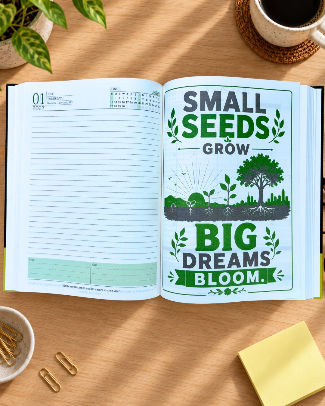 Go Green Diary 2027