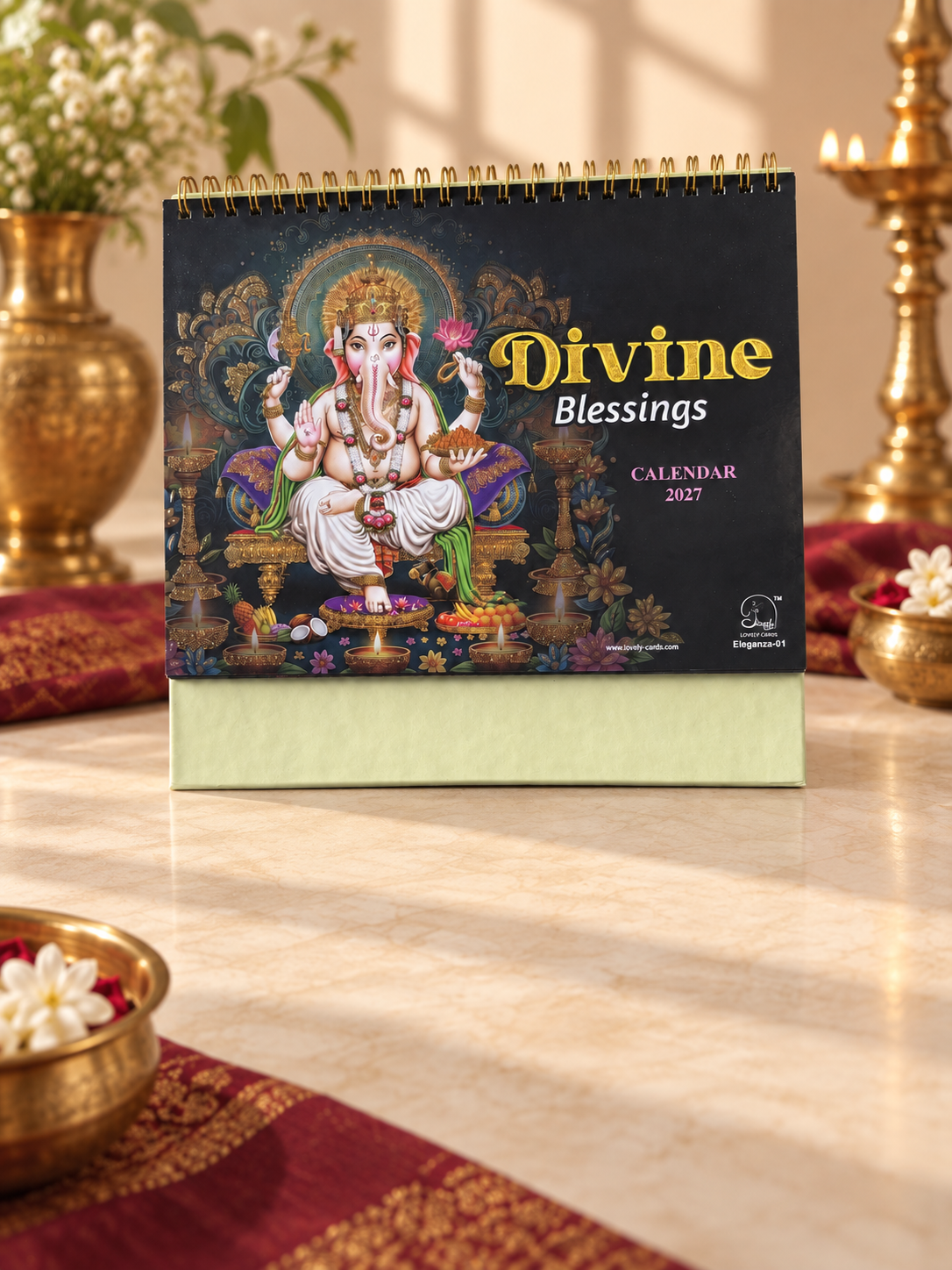 Eleganza 01 Table Calendar 2027 - product view 1