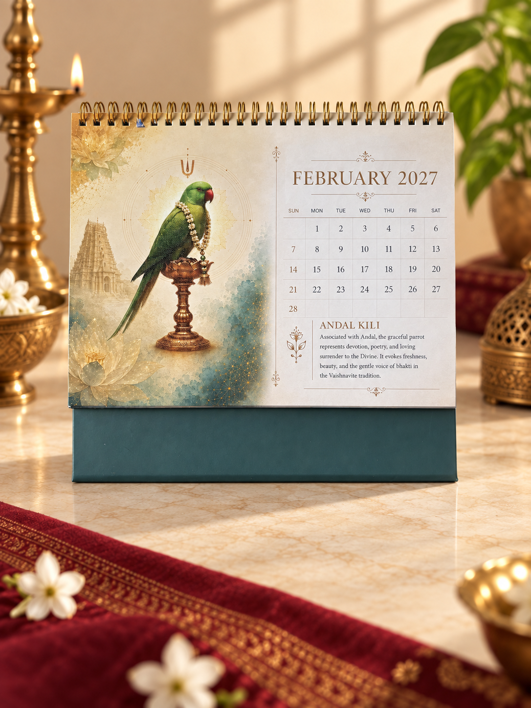 Eleganza 03 Table Calendar 2027 - product view 4